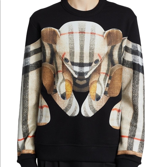 NEW.💕Burberry Dash Thomas Bear check sweater 💕 - Picture 3 of 10